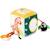 Cube d'activités jungle Jaune, vert, blanc+Multicolore 2 - vertbaudet enfant 