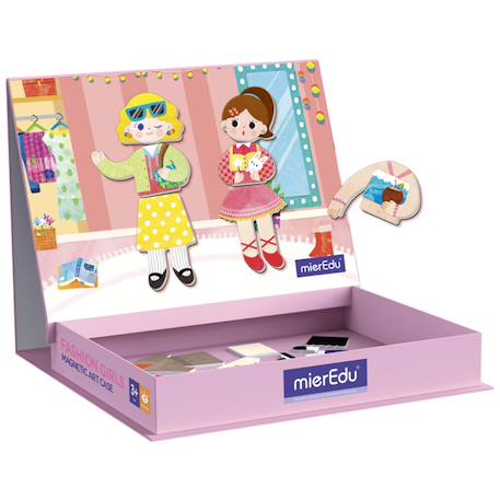 Mallette magnétique éducative – Jeu de puzzle créatif pour enfants Multicolor 1 - vertbaudet enfant 