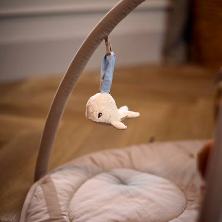 Tapis d'éveil en coton bio et polyester recyclé Beige, orange, écru 6 - vertbaudet enfant 