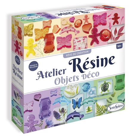 Atelier résine objets déco Blanc 1 - vertbaudet enfant 