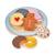Assiette de biscuits en bois – Jeu de dînette pour enfants Multicolor 2 - vertbaudet enfant 