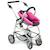 La poussette combinée 3 en 1 emotion 'all in' pour poupons Multicolore+Noir et rose+Rose+Rose et bleu+Rose et gris+Rose fuschia+Violet+Violet étoiles 33 - vertbaudet enfant 