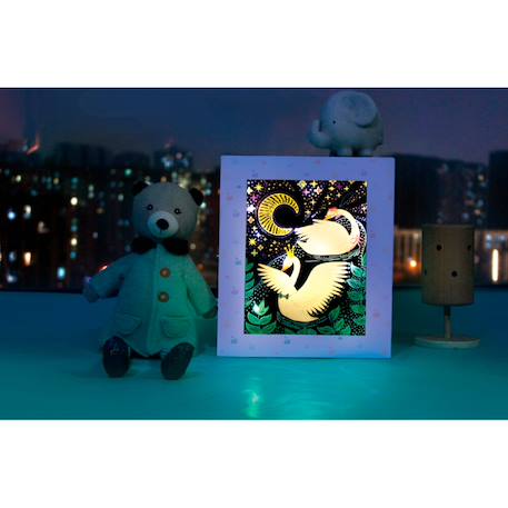 Scratch art - cadre lumineux Multicolor 6 - vertbaudet enfant 