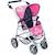 La poussette combinée 3 en 1 emotion 'all in' pour poupons Multicolore+Noir et rose+Rose+Rose et bleu+Rose et gris+Rose fuschia+Violet+Violet étoiles 20 - vertbaudet enfant 