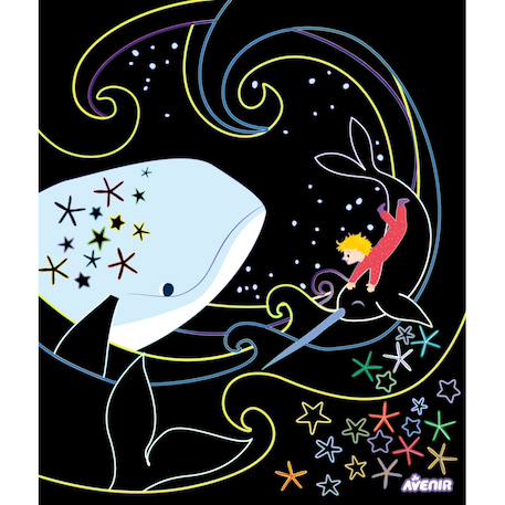 Scratch art - cadre lumineux Multicolor 2 - vertbaudet enfant 