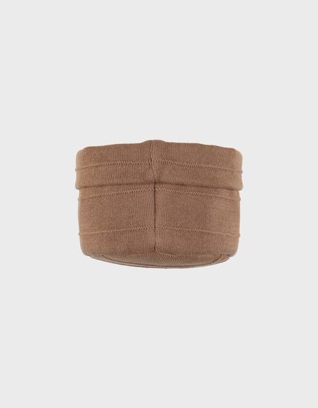 Panier de rangement en tricot bio Beige+Marron+Rose+Vert 7 - vertbaudet enfant 