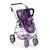 La poussette combinée 3 en 1 emotion 'all in' pour poupons Multicolore+Noir et rose+Rose+Rose et bleu+Rose et gris+Rose fuschia+Violet+Violet étoiles 38 - vertbaudet enfant 
