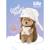 Peluche hérisson avec bonnet de nuit - 20 cm Brown 6 - vertbaudet enfant 