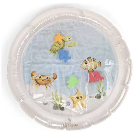 Tapis d'eau “Amis de la mer” Marron, bleu, vert 1 - vertbaudet enfant 