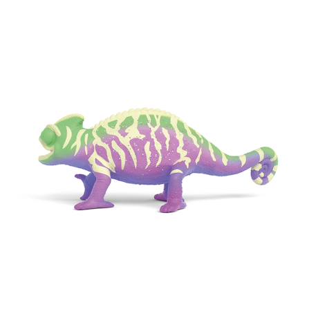 L'école des animaux magiques - caspar le caméléon Vert et violet 4 - vertbaudet enfant 