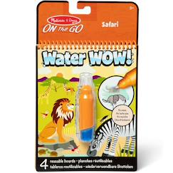 Livre de coloriage pour enfant Water Wow - Safari  - vertbaudet enfant