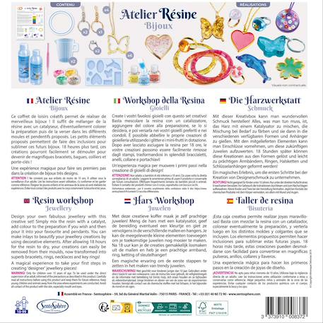 Atelier résine bijoux Blanc 4 - vertbaudet enfant 