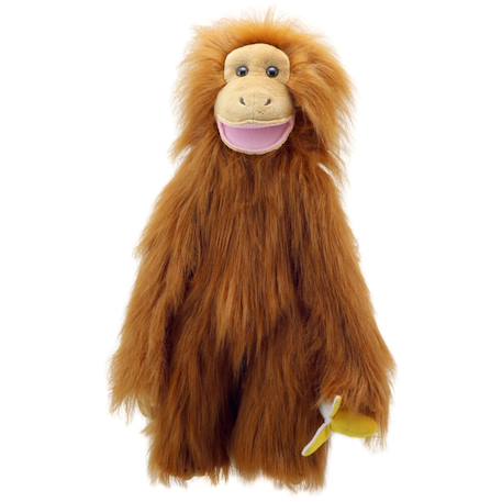 Marionnette Orang-outan – Collection Primates Brown 1 - vertbaudet enfant 