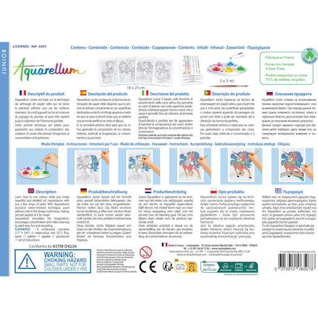 Aquarellum capitales Blanc 5 - vertbaudet enfant 