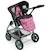La poussette combinée 3 en 1 emotion 'all in' pour poupons Multicolore+Noir et rose+Rose+Rose et bleu+Rose et gris+Rose fuschia+Violet+Violet étoiles 9 - vertbaudet enfant 
