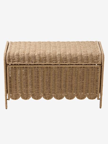 Coffre de rangement Feston pliable beige 4 - vertbaudet enfant 