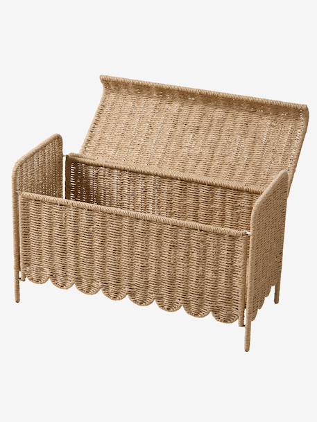 Coffre de rangement Feston pliable beige 5 - vertbaudet enfant 