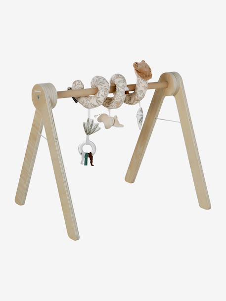 Portique d'activités en bois FSC® bois 1 - vertbaudet enfant 