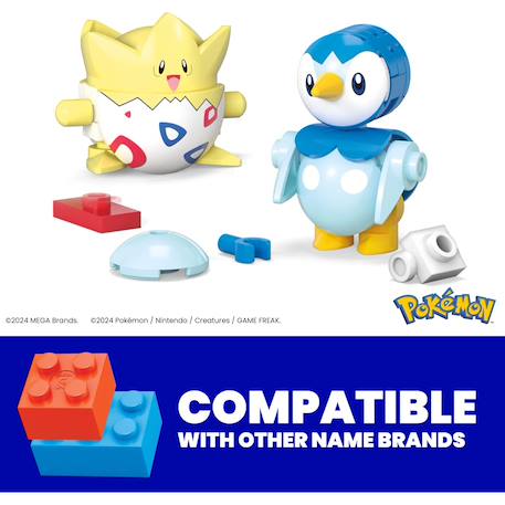 Mega coffret pokémon togepi et tiplouf Multicolore 5 - vertbaudet enfant 