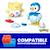 Mega coffret pokémon togepi et tiplouf Multicolore 5 - vertbaudet enfant 