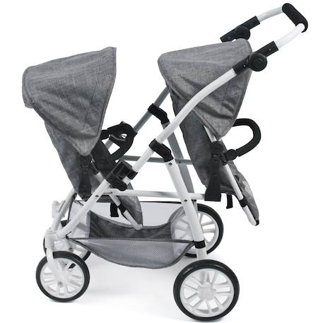 Le buggy tandem vario pour poupons Gris 5 - vertbaudet enfant 