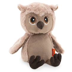 Jouet-Premier âge-Peluche hibou 20 cm