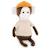 Peluche singe avec bonnet orange 25 cm Brown 1 - vertbaudet enfant 