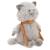 Peluche chat avec saucisses 25 cm Grey 2 - vertbaudet enfant 
