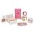Chambre à coucher pour maison de poupée Rose, blanc, beige 1 - vertbaudet enfant 