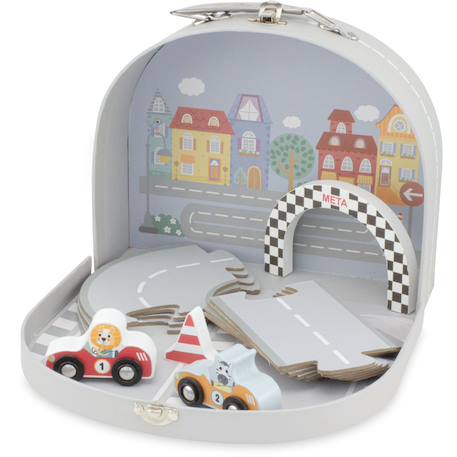 Valisette circuit - la course Gris 2 - vertbaudet enfant 