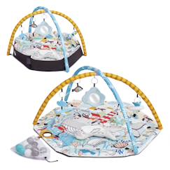 Tapis d’Éveil Kinderkraft SMARTPLAY SEA 2 en 1 avec Aire de Jeux à Balles, Arches Réglables et 5 Jouets Suspendus  - vertbaudet enfant