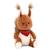 Peluche écureuil 25 cm Brown 1 - vertbaudet enfant 