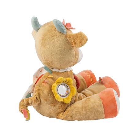 Peluche d'activité vache mila 45 cm Orange 2 - vertbaudet enfant 