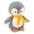 Peluche pingouin 18 cm Grey 1 - vertbaudet enfant 