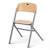Chaise haute 4 en 1 avec réglage de hauteur et transat Gris+Rose+vert 5 - vertbaudet enfant 