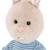 Peluche lapin 20 cm Brown 4 - vertbaudet enfant 