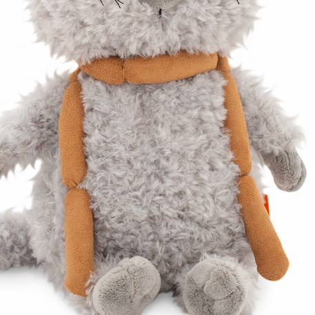 Peluche chat avec saucisses 25 cm Grey 4 - vertbaudet enfant 