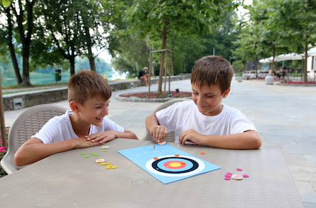 Jeu de puces tir à l'arc Bleu 3 - vertbaudet enfant 