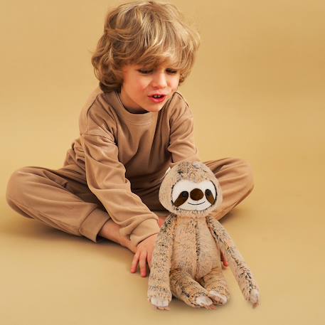 Peluche paresseux 22 cm Brown 6 - vertbaudet enfant 