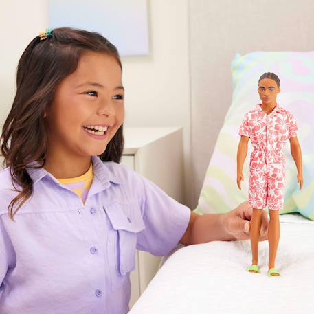 Barbie - poupée ken fashionistas Rose 6 - vertbaudet enfant 