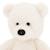 Peluche ours blanc 33 cm White 4 - vertbaudet enfant 