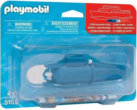 Moteur submersible playmobil 5159, s'adapte sur de Nombreux Bateaux Bleu 2 - vertbaudet enfant 