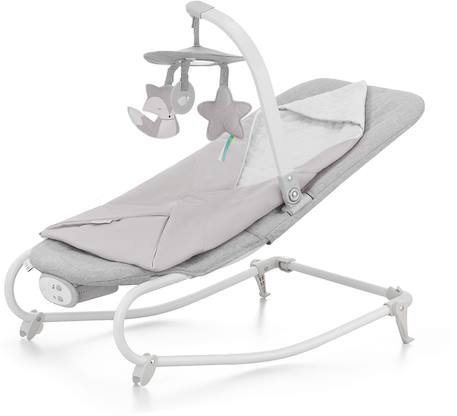 Transat 2 en 1 - balancement apaisant avec musique et vibration Gris 1 - vertbaudet enfant 