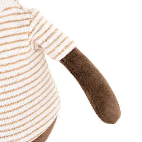 Peluche singe avec bonnet orange 25 cm Brown 5 - vertbaudet enfant 
