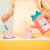 Set de thé pour le bain jeanne Rose, bleu, marron 6 - vertbaudet enfant 