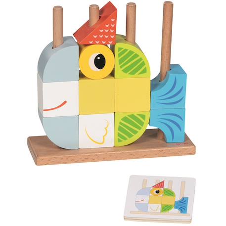 Jeu d'empilement vario Beige 2 - vertbaudet enfant 