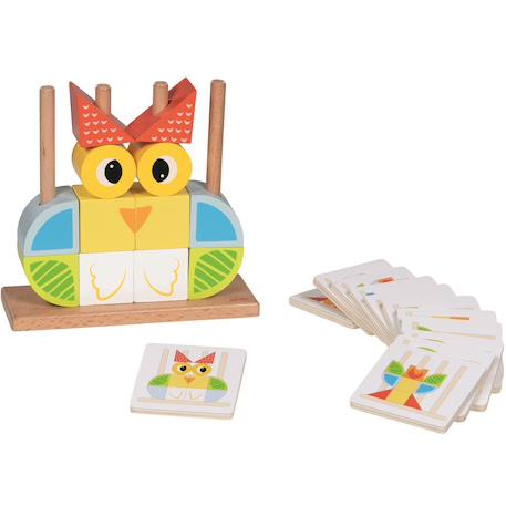 Jeu d'empilement vario Beige 1 - vertbaudet enfant 