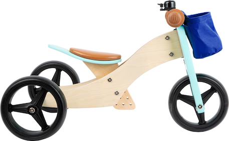 Draisienne tricycle 2 en 1 Bleu 2 - vertbaudet enfant 