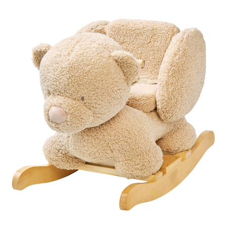 Bascule teddy l'ours beige Beige 1 - vertbaudet enfant 