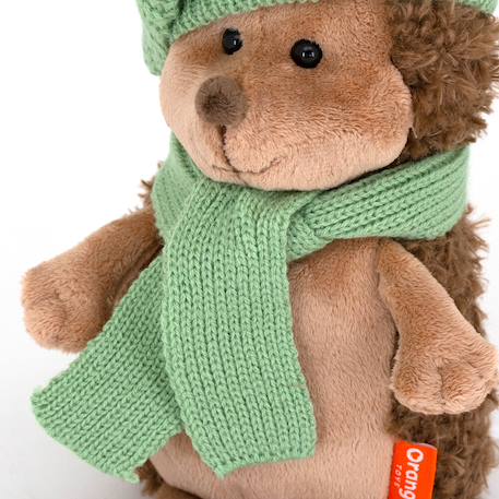 Peluche hérisson avec béret vert 18 cm Brown 5 - vertbaudet enfant 
